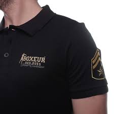 Мужские Поло Boxeur M Черный photo 2